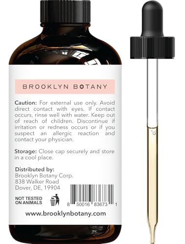 Image of Brooklyn Botany Basil Essential Oil - Huge 4 Fl Oz - 100% Pure and Natural - Premium Grade with Dropper - for Aromatherapy and Diffuser