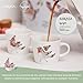 Imagen de Mikasa Tipperlyhill juego de dos tazas de café espresso Robin de loza 90 ml