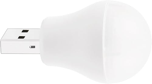 Miniatura 7 de Paquete de 6 luces nocturnas USB, luz nocturna LED enchufable, mini bombilla USB, luz LED pequeña para niños, adultos, pasillo, dormitorio, baño,