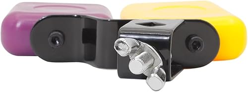 Miniatura 6 de Kit de batería de instrumentos de percusión, cencerro, bloque de percusión, accesorio profesional de cencerro, campanas de mano, instrumentos