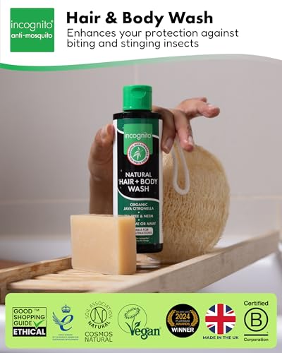 Incognito Hair and Body Wash, 6.7 fl. Oz.