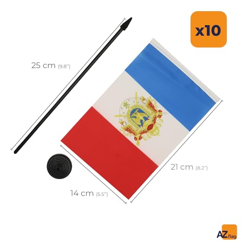 Drapeau de table France Premier Empire pour commémoration Napoléon - 4