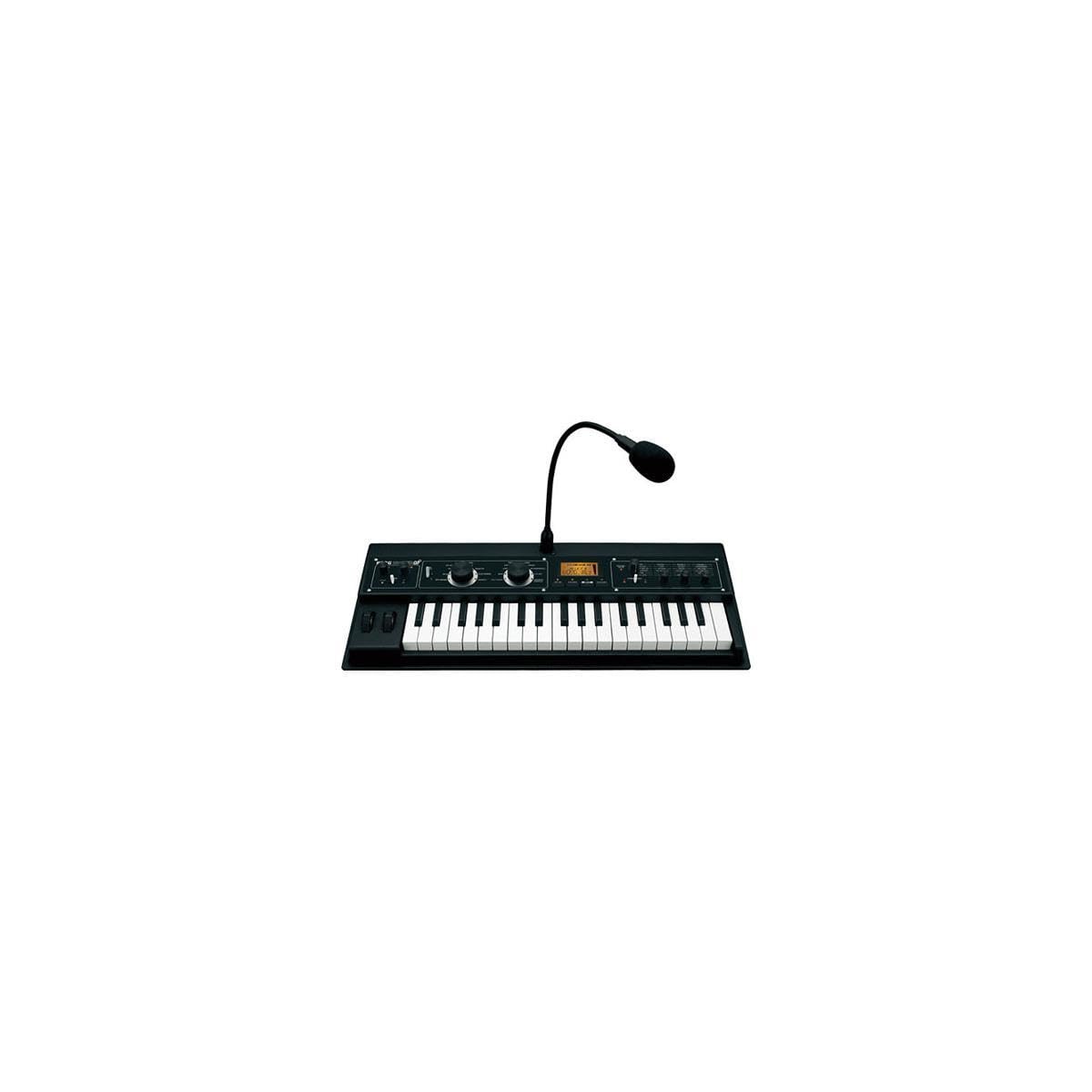 Korg Micro XL+ Synthesizer/Vocoder, 37 Velocity Sensitive Mini Keys, 16 Channel Vocoder with H&A Versa Professional Field and Studio Monitor Headphones