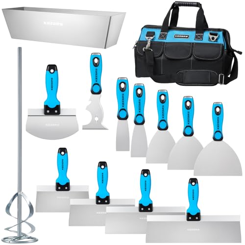 KEZERS 14-Piece Drywall Tool Kit