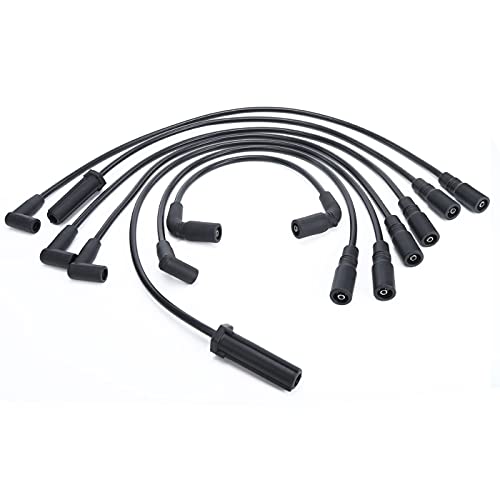 AC PERFORMANCE High Performance 9746KK Spark Plug Wire Set Replacement for Chevrolet GMC Isuzu Oldsmobile, 450ohms/foot