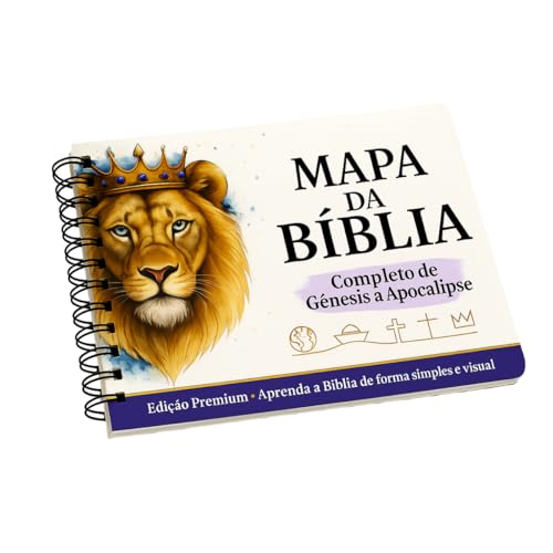 Panorama Bíblico Completo Caderno Didático Bíblia Apostila Estudo Mapas Mentais Gênesis a Apocalipse (Capa 1)