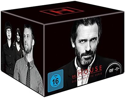 House (Complete Series) - 46-DVD Box Set ( House M.D. ) ( Dr. House - Seasons 1-8 (176 Episodes) ) [ NON-USA FORMAT, PAL, Reg.2 Import - Germany ]