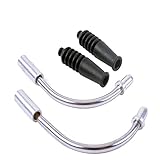 PLESIU Lucas Shops Bicycle Bike V Brake Noodle Cable Guide Pipe Rubber Boot Bicycle Cycling Set (2 Set)