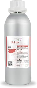 Melissa Essential Oil - Direct from Bulgarian Essential Oils in Bulgaria - Pure Essential Oil for Diffusers and Aromatherapy | 100% Pure Therapeutic Grade 2LBS