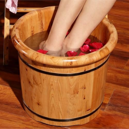 Cubeta de Madera para Lavado de Pies Spa Pedicura miniatura 6