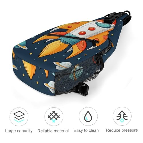 Mochila bandolera casual de viaje y senderismo para mujer y hombre miniatura 5