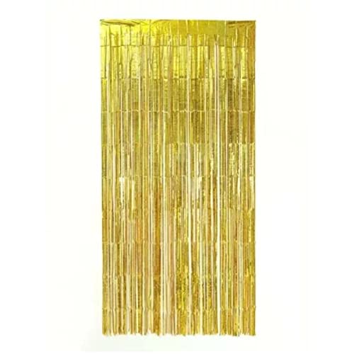 Kit Arco Balão Verde Militar + Dourado + Cortina Metalizada