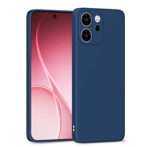 Image of Outlouders Back Cover for Oppo Reno 15F 5G | Camera Protection | Durable Soft Matte Silicone Bumper Case (Blue)