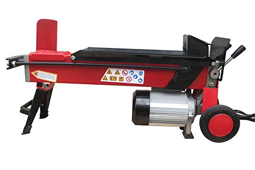Varan Motors NEELS-04 Astilladora de leña eléctrica 2900W 230V, presión 7 T, tronco hasta 52cm