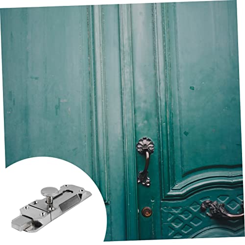 CUBTOL 2 peças plugue parafusos de aço inoxidável gancho de porta deslizante fechadura de porta de g