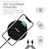 20W Fast Wireless Charger Pad,Wireless Charging Station Compatible with Apple iPhone 16/15/14/13/12/11/Plus/Pro/XS/X,Air Pods 4/3/Pro;VNBBT Charge Mat for Samsung Galaxy/Note & Galaxy Buds