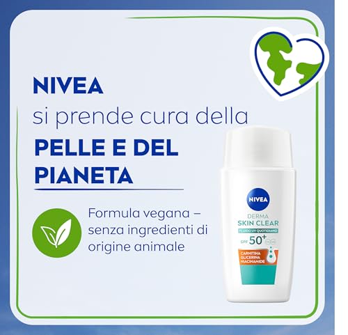 Nivea Derma Skin Fluido Uv 50+ - 8