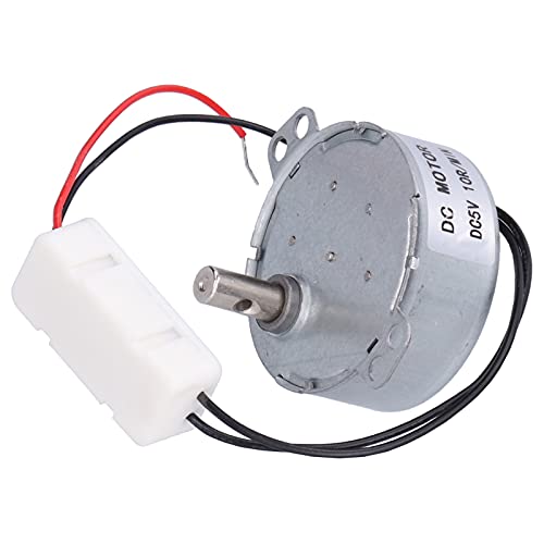 Cocoarm 50TYC DC Motor Brushless Mikro Getriebemotor Synchronmotor 5V 10RPM Niedriger Stromverbrauch Hohes Drehmoment mit CW/CCW Steuerung für Haushaltsgeräte Elektrische Ventilatoren