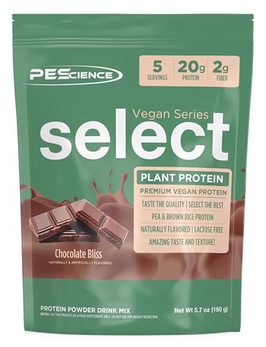 PEScience Select Vegan Protein Powder, Plant Based Protein Powder, Amazing