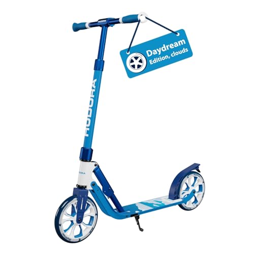 HUDORA BigWheel® 205 Advanced Scooter – Daydream Edition – para hasta 100 kg – Patinete de Altura Ajustable y Plegable – Patinete para niños/jóvenes y Adultos
