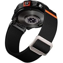 【Wide Compatibility】Designed to fit 26mm lug width, this nylon watch strap is compatible with Garmin Fenix 6X Pro, Fenix 6X, Fenix 7X, Fenix 7X Pro, Fenix 5X, Fenix 5X Plus, Fenix 3, Fenix 3HR, Garmin Instinct 2X Solar, Garmin Epix Pro 2 51mm, Descen...