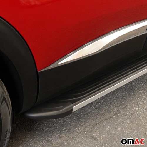 Marchepieds Peugeot 2008 protection bas de caisse alu 2Pcs