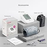 yuwell Blood Pressure Monitor, Extra Large Upper Arm Cuff, Digital Blood Pressure Machines for Home Use, 3.8" Large Display, Dual Power Options with USB Cable (YE660D) - Image 7