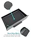 CDEFG Kompatibel mit Dacia Duster 3 2024 2025 Mittelkonsole Schubladen Organizer Versteckte Aufbewahrungsbox Tray Ablagen Duster III 2024 2025 Zubehör