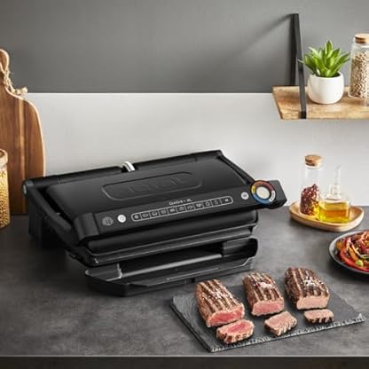 Tefal OptiGrill+ XL, Intelligenter Kontaktgrill, Perfekte Ergebnisse, Erneuerte Kochstufenanzeige, Keine Überwachung, 9 automatische Programme, Pflegeleicht, XL, Gesundes Grillen, 2000 Watt, GC727810 – Bild 4