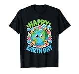 Cute Happy Earth Day Shirt Earth Day 2025 Men Women Kids T-Shirt