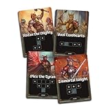 Thunderworks Games: Cartographers Heroes: Champions Mini-Expansion - 4 New Heroes for Cartographers Heroes, Game of Fantasy Map Drawing, Flip & Write