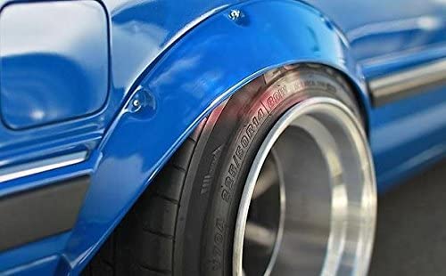 Carbon Pixels Jdm Universal Fender Flares 4Pcs +3.5Inch (90Mm) Classic Over Fender Flares Wheel Arch Extensions Wide Body Set #TOP3