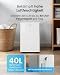 Pro Breeze OmniDry 40L Luftentfeuchter elektrisch mit WLAN App Steuerung, Hygrometer, 24h-Timer, Wäschetrockner-Modus, Auto-Abschaltung, Dauerbetrieb, für Keller Bad Garage