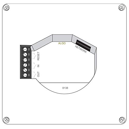 Algo 8138 Multicolor RGB+A LED PoE IP Strobe Light for VoIP Notification & SIP Alerting