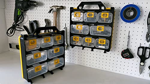 Ennovatools Hardware Case Tackle Box Storage With Patented Removable Compartment Organizer And Reversible Carrying Case For Screws, Nuts, And Bolts, Wve9420 #TOP4