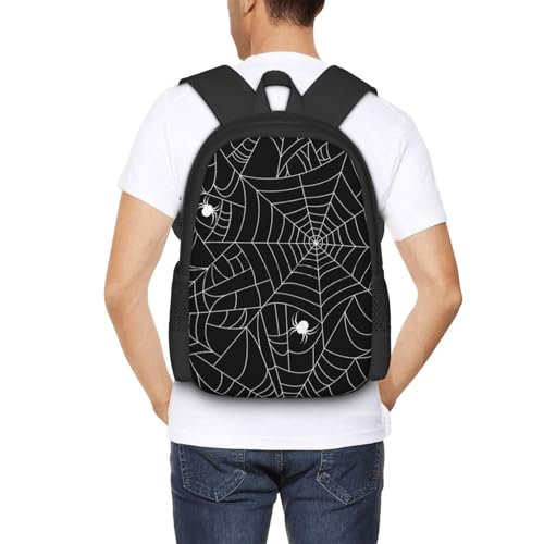Mochila plegable negra Halloween 20L ligera para senderismo miniatura 6