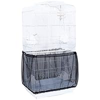 Algopix Similar Product 16 - Cage Cover Seed Catcher Birdcage Nylon
