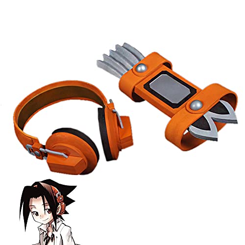 DIROLVON シャーマンキング 麻倉葉 コスプレ道具 ヘッドホン Cosplay 道具 ハロウィン クリスマス プレゼント 祭り