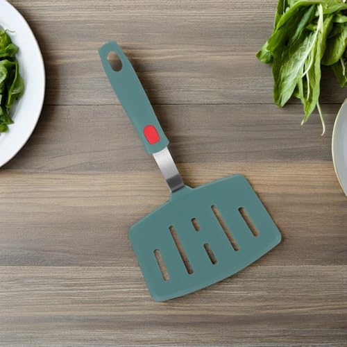 Spatules antiadhésives silicone résistantes chaleur pour œufs