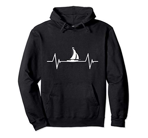Sailing Heartbeat Gift Sudadera con Capucha