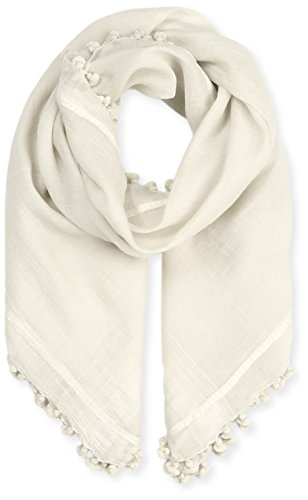 [シトラス] Silk Cotton Pompom C14040 Dove 100x200cms