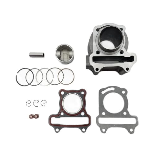 Kit cylindre 44mm GY6 60cc anti fuite compression piston avec joints