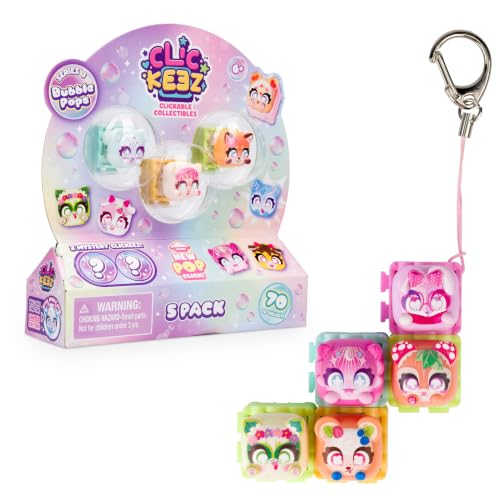 Clickeez Series 3 5-Pack | 5 Collectible Character Keyboard Keys