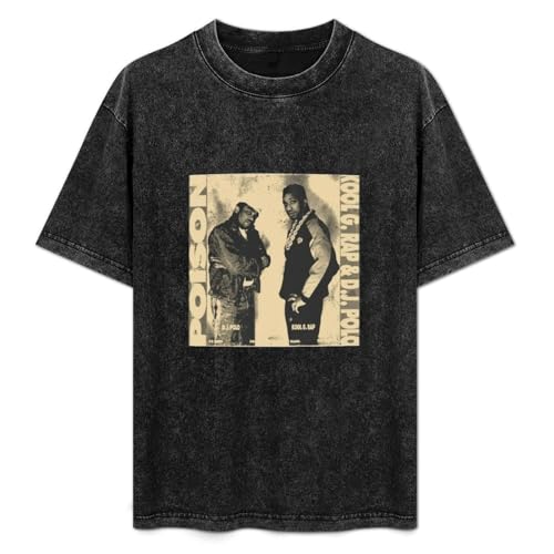 Photo de Kool G Rap Poison Hip Hop God King Legend Music Unisex T-Shirt Printed Tee Black Mens Top Shirt L