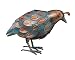 Regal Art & Gift 11307 Patina Quail Decorative Item, Down