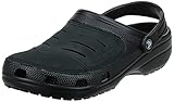 Crocs Men's Bogota Clogs, Black/Black, 8 Men