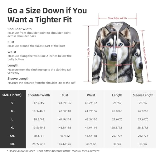 UPF 50+ Sun Protection Hoodie Long Sleeve Husky Dog Sun Shirt Rash Guard Fishing Shirts for Men2