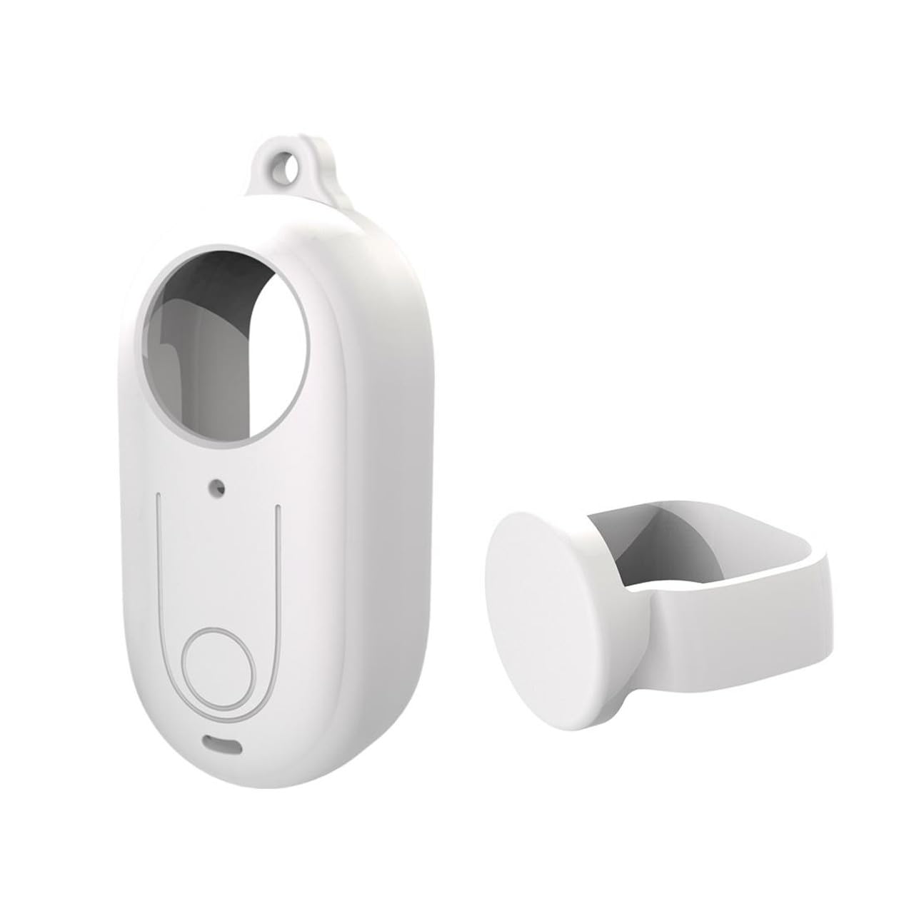 Careflection Silicone Protective Case for Insta360 GO 3,Soft Cover Protector Compatible with Insta360 GO 3 GO 2 Dustproof and Scratch Resistant with Lens Cover Action Camera Accessories (White)-image-44