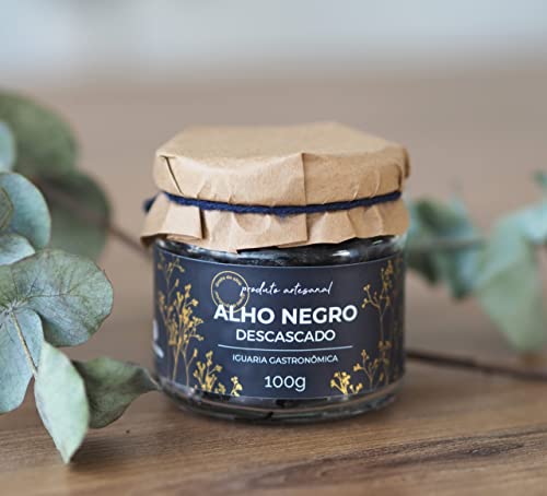 Alho Negro Descascado Artesanal 100g – Alho Negro do Sítio