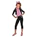 amscan Pretty Greaser Girl Costume - Child XL 14-16, 1 Pc